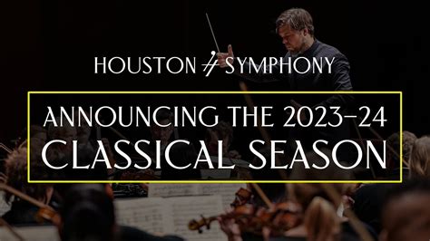 2023–24 Classical Season Announcement - YouTube