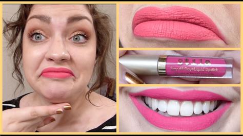 stila Stay All Day Liquid Lipstick: First Impression + Review! - YouTube