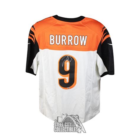 Joe Burrow Autographed Cincinnati Bengals Nike Football Jersey - Fanatics | Steel City Collectibles