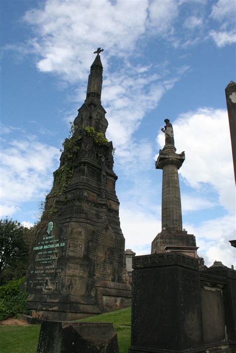 Glasgow Necropolis | These monuments are probably 3 stories … | Robin Zebrowski | Flickr