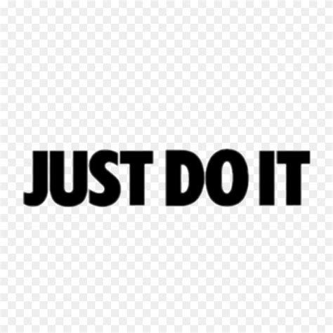 Just Do It Nike Justdoit Font Aesthetic Tumblr Sticker - Nike Just Do ...