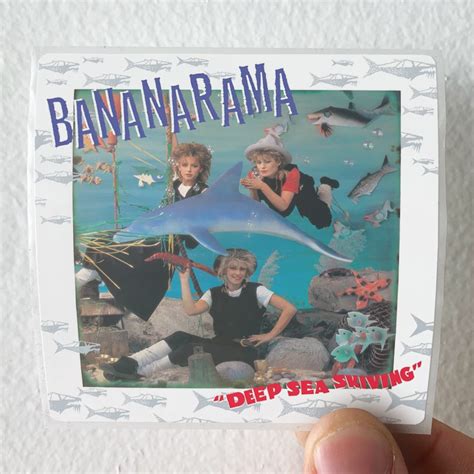 Bananarama Deep Sea Skiving Album Cover Sticker