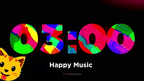 Timer 3 Minute with Happy Music (no alarm) - YouTube