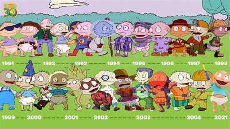 Tommy Over the Years : r/rugrats