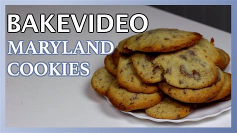 Maryland cookies | BAKEVIDEO - YouTube