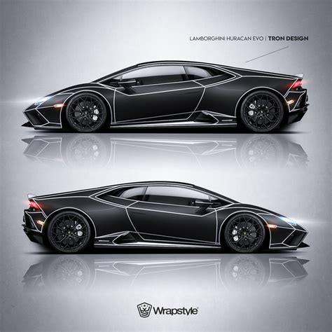 Lamborghini Huracan EVO - Tron Design | WrapStyle