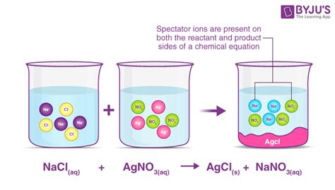 Spectator ions - Definition, Role, Determination, Net ionic equation and FAQs of Spectator ions.