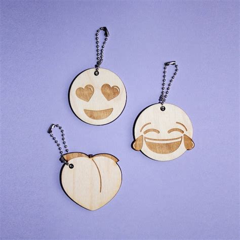 Emoji Keychain - Etsy