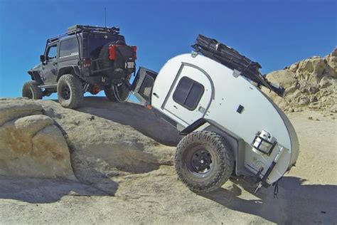 We found 10 off-road camping trailers that are just right for towing behind your Jeep so you can ...