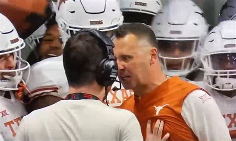 Texas head coach Steve Sarkisian foul-mouthed tirade before bowl | Daily Mail Online