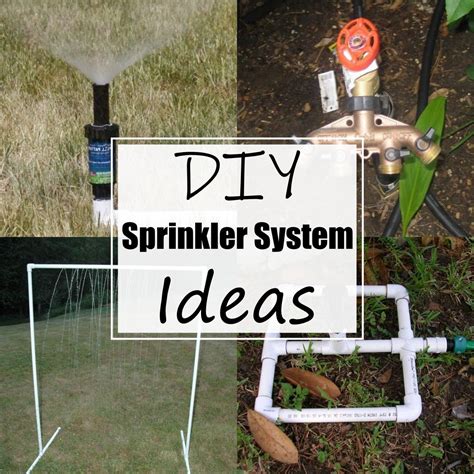 25 DIY Sprinkler System Ideas For Your Garden - All Sands