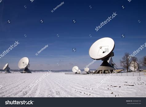 Satellite Earth Station Raisting Ground Communication Stock Photo 383088154 | Shutterstock