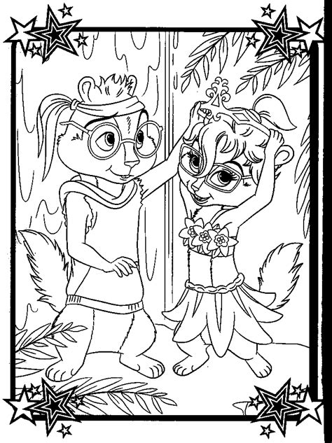 Jeanette Simon Chipettes Coloring Pages Coloring Pages