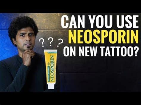 Can you use NEOSPORIN on new tattoo? Tattoo Protector after care | Ep - 168 | Ft.Suresh Machu ...