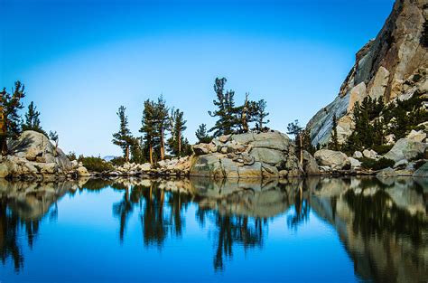 Lone Pine Lake, Mt. Whitney Photograph by John Bosma