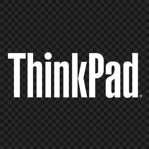 HD Thinkpad White Logo Transparent PNG | Citypng