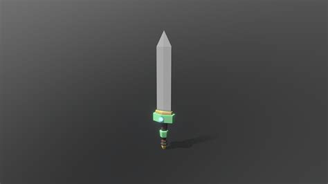 Low Poly Sword - 3D model by YungColonelSanders [09f7da2] - Sketchfab