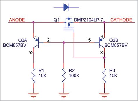 A simple explanation for the working of an ideal diode circuit based on ...