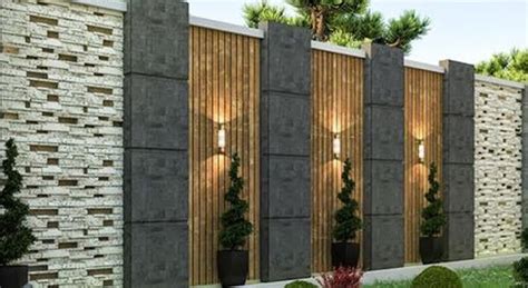 Boundary Wall Design with Grill, Gate, Brick, Tiles, Cement & More