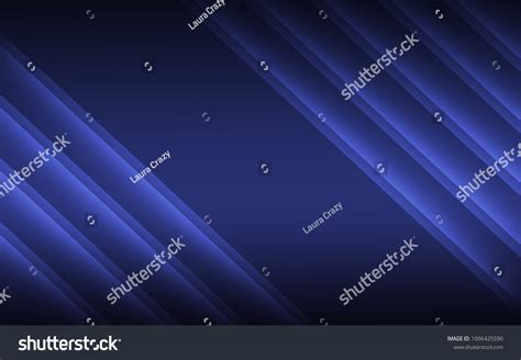 Blue Abstract Background Diagonal Lines Stock Illustration 1096425590 ...