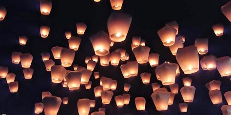 The Sky Lantern Festival was Gorgeous : r/pics