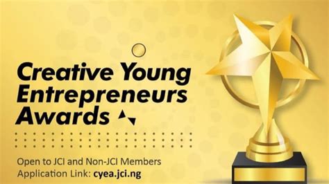 JCI Creative Young Entrepreneur Award: Call For Applications