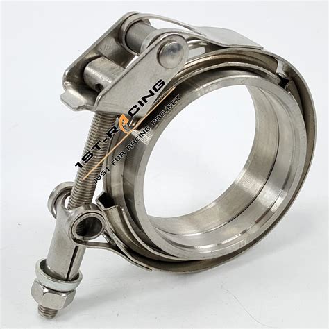 Quick Release V Band Clamp Kit 3.0 inch 76mm Stainless Steel exhaust ...