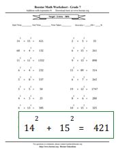 7th Grade Math Worksheets - Worksheets Library