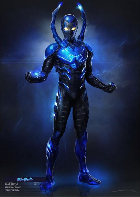 Official Concept Art For Blue Beetle Live Action By K - vrogue.co