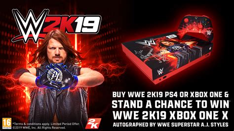 Participate and stand a chance to win WWE 2K19 themed Xbox One X