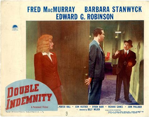 Movies i enjoyed watching !: Double Indemnity (1944)