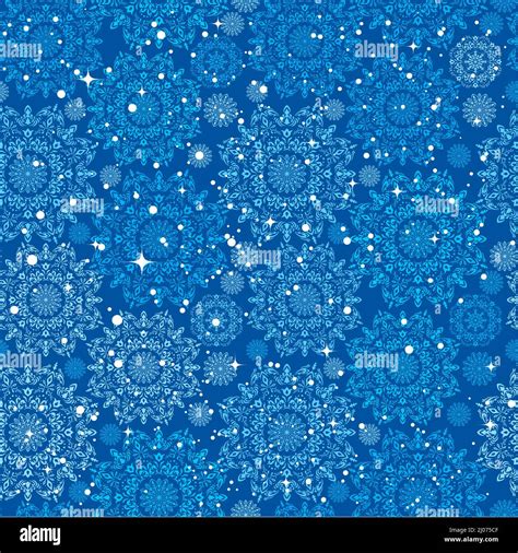 Vector snow pattern Stock Vector Image & Art - Alamy