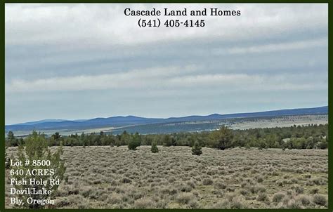 Parcel 8500 Fish Hole Creek Road Bly, Oregon | Cascade Land And Homes LLC, Oregon Real Estate ...