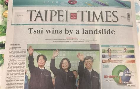 Taiwan election: Local newspapers hail Tsai Ing-wen's 'epic' win | Hong ...