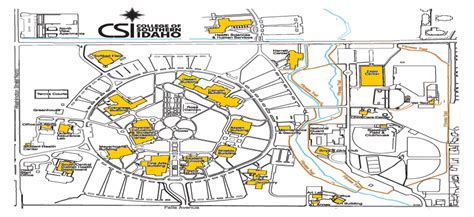 Idaho State University Campus Map