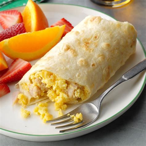 Breakfast Wraps Recipe | Taste of Home