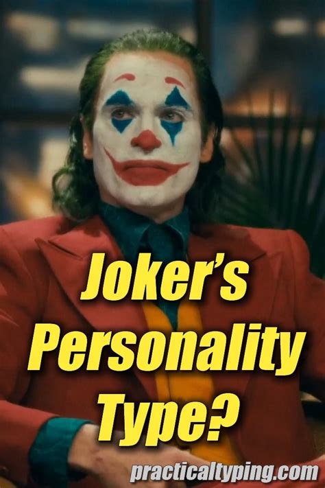 Myers-Briggs Types in Joker (2019): Analyzing Arthur Fleck