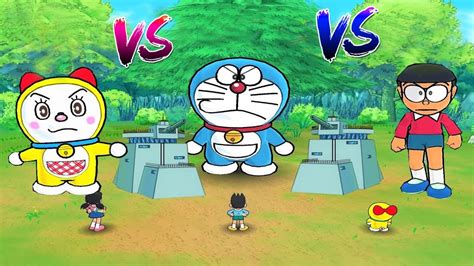 Super Doremi, Doraemon and Shizuka Play Small Light Game - ラペッシュ