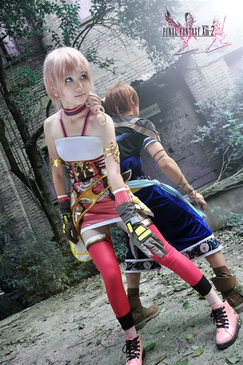 Final Fantasy Cosplay: Final Fantasy XIII-2 Serah Farron Cosplay