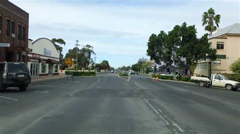 Narrabri New South Wales Australia A Drive Through - YouTube