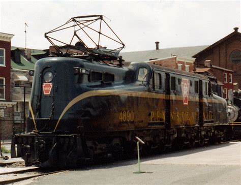 PRR GG1 4890 at B&O Railroad Museum, MD, Jul 1984 | PRR GG1 … | Flickr