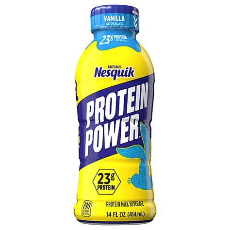 Nesquik Vanilla Protein Milk Beverage 14 oz | Northgate Market