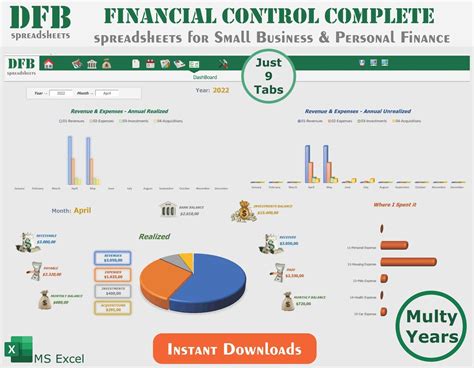 Monthly Budget Planner Excel Spreadsheet Template With Bank Control ...