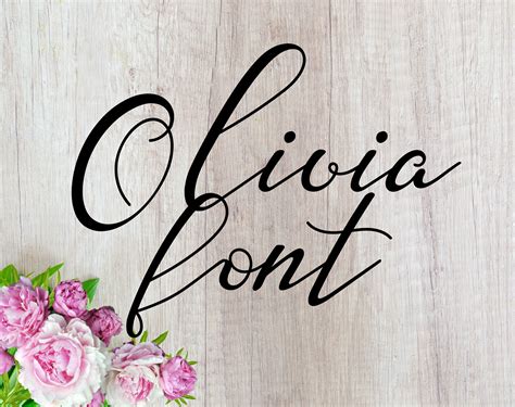 font otf olivia font svg olivia Alphabet SVG Fonts Cutfile Modern ...