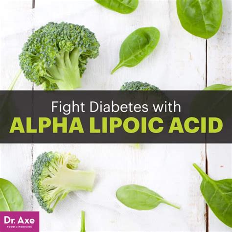 Alpha Lipoic Acid: Improve Insulin Sensitivity & Fight Diabetes! - Dr. Axe