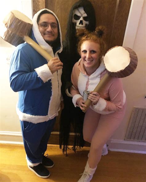 My boyfriend and I went as the Ice Climbers! : Halloween_Costumes