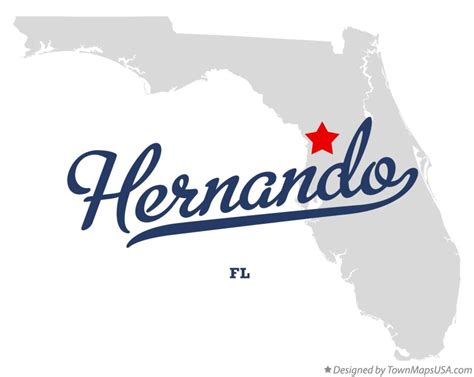 Map of Hernando, FL, Florida