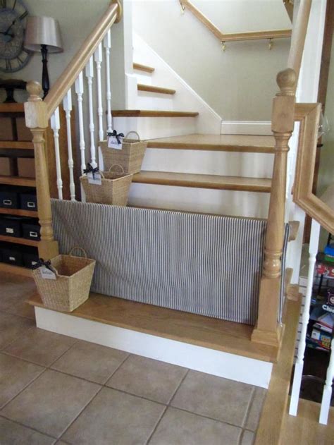 10 DIY Baby Gates for Stairs | Diy baby gate, Baby gate for stairs, Diy baby stuff