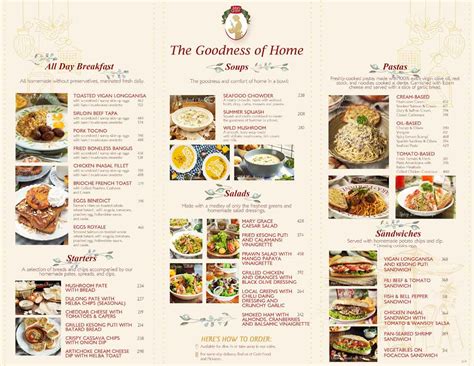 Mary Grace Menu Philippines (2023) — Philippine Menus