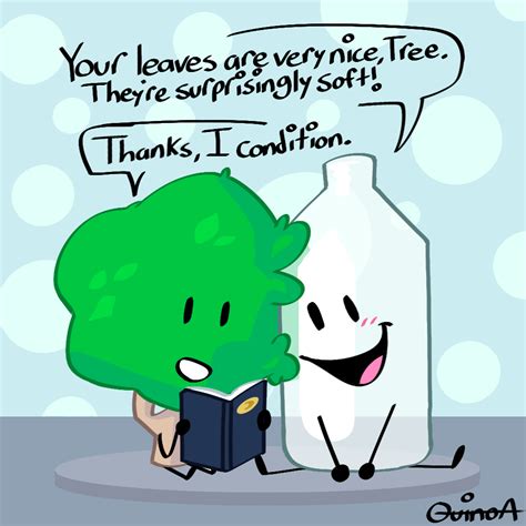 Bfb month day 19: Tree and Bottle by QuinoaHyphen on Newgrounds